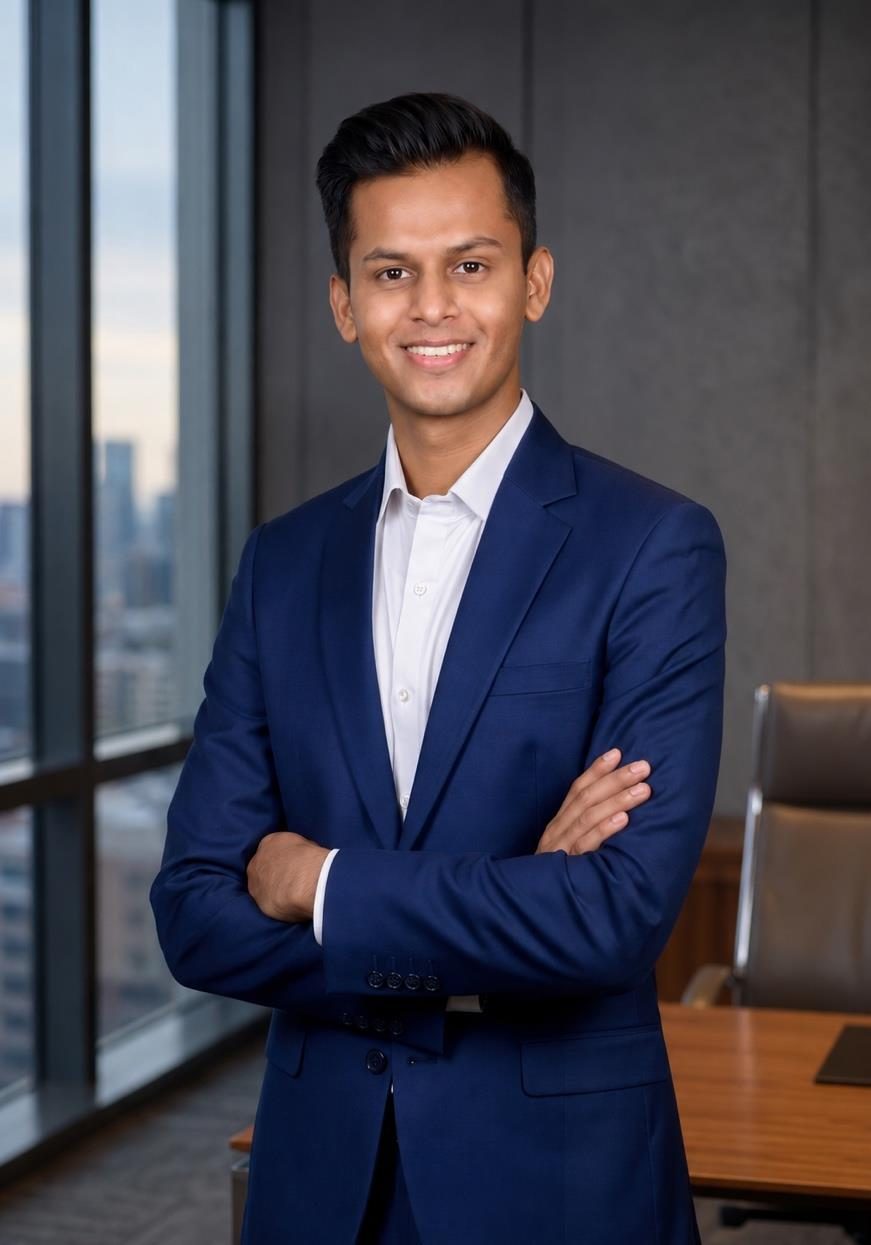 Portrait of Divyesh Dagliya, Founder & Director of Luminar Capital